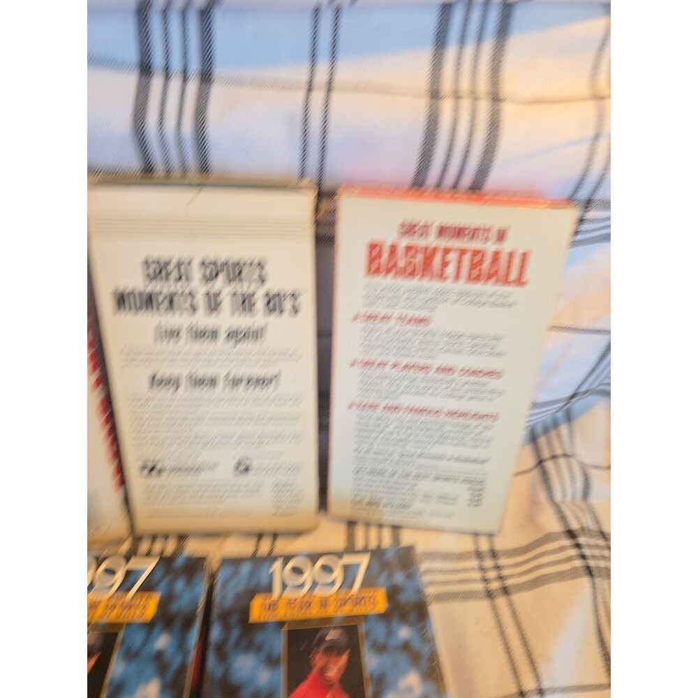 Bob Uecker Sports VHS Tapes Great Moments Basketball‎ Sports Illustrated 80s 90s - Picture 7 of 9